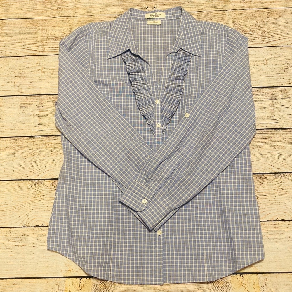 Vanheusen Gingham Button Down - image 2